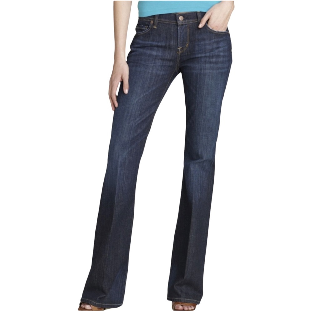Citizens Of Humanity Dark Blue Flare Jeans